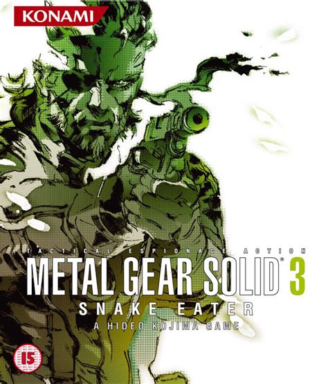 metal gear solid 3 1 box art|metal gear official art.